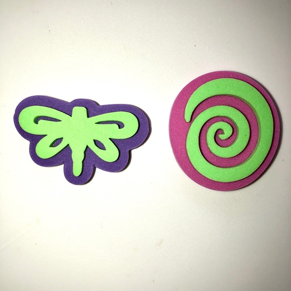 VARIOUS Floral, Insect Graphic Foam Rubber Stamps Acrylic Mount Set of 11 NEW! - Picture 4 of 5